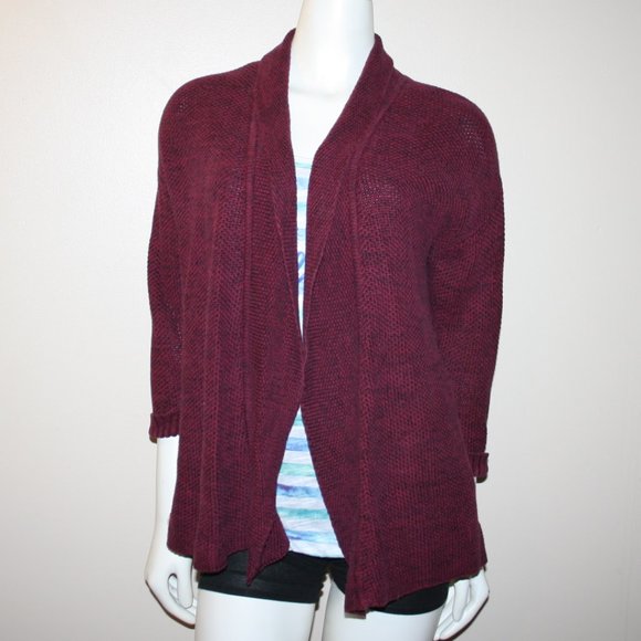 Maroon Laura Ashley Medium Cardigan - Picture 1 of 6